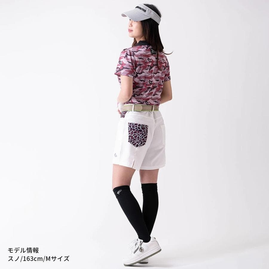 【Women's】アテラカモフラージュ メッシュポロ