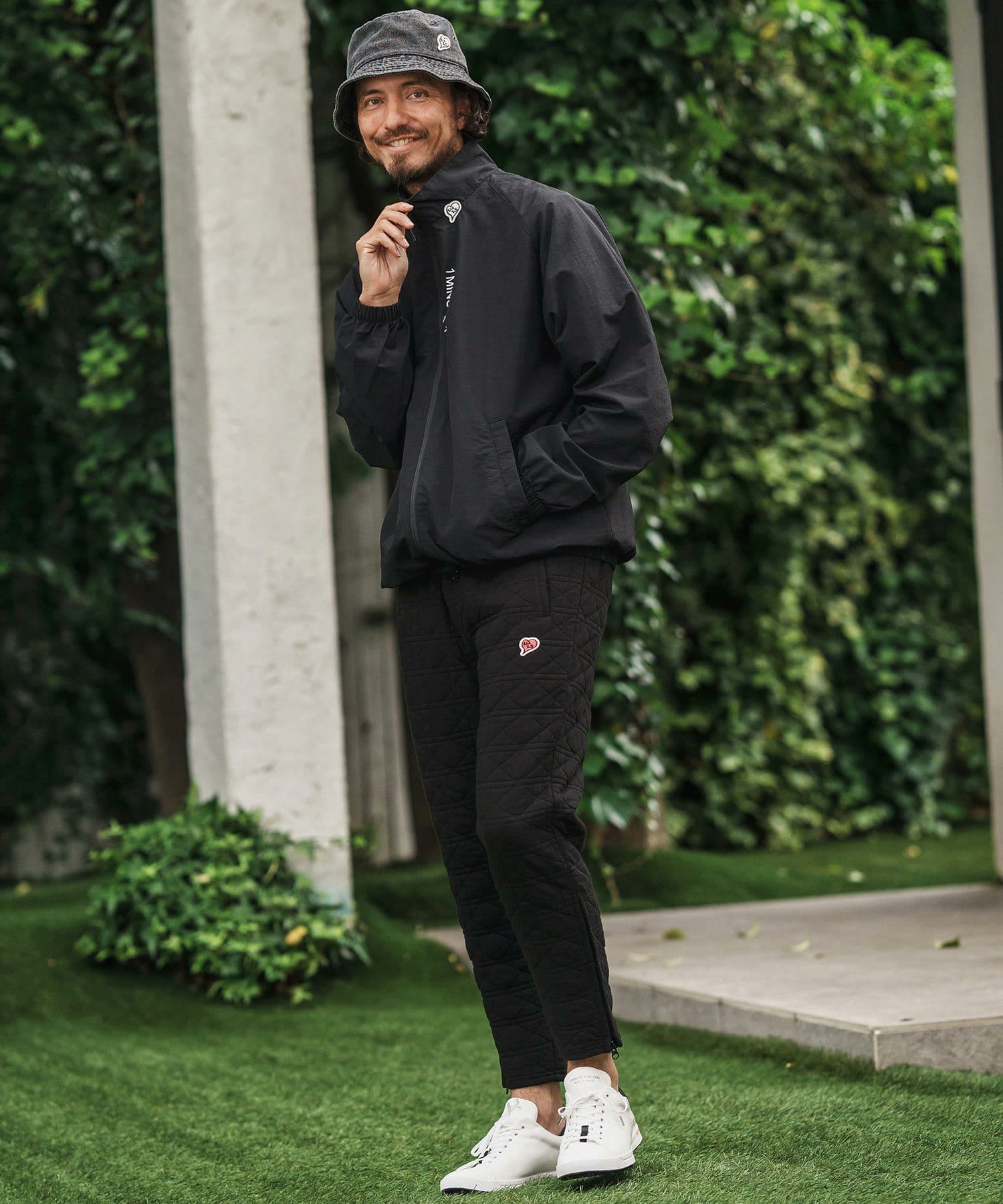 【Men's】ナイロンスタンドカラージャケット
