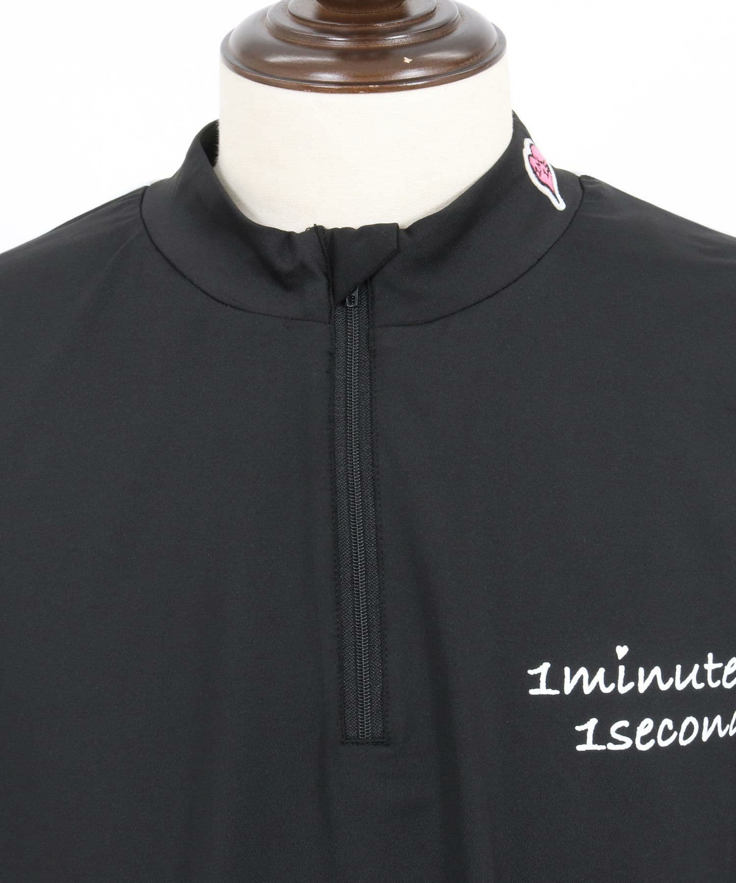 【Men's】ジップハイネックカットソー