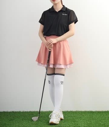 【Women's】Sheer Polo