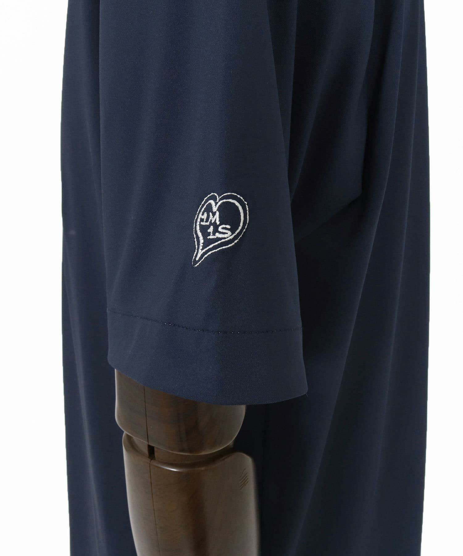 【Men's】ノーカラーポロシャツ