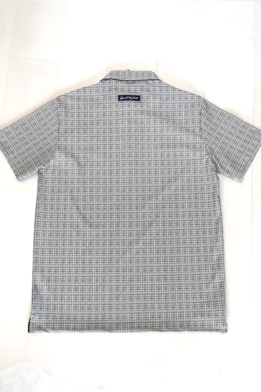 【Men's】クールチェックポロ
