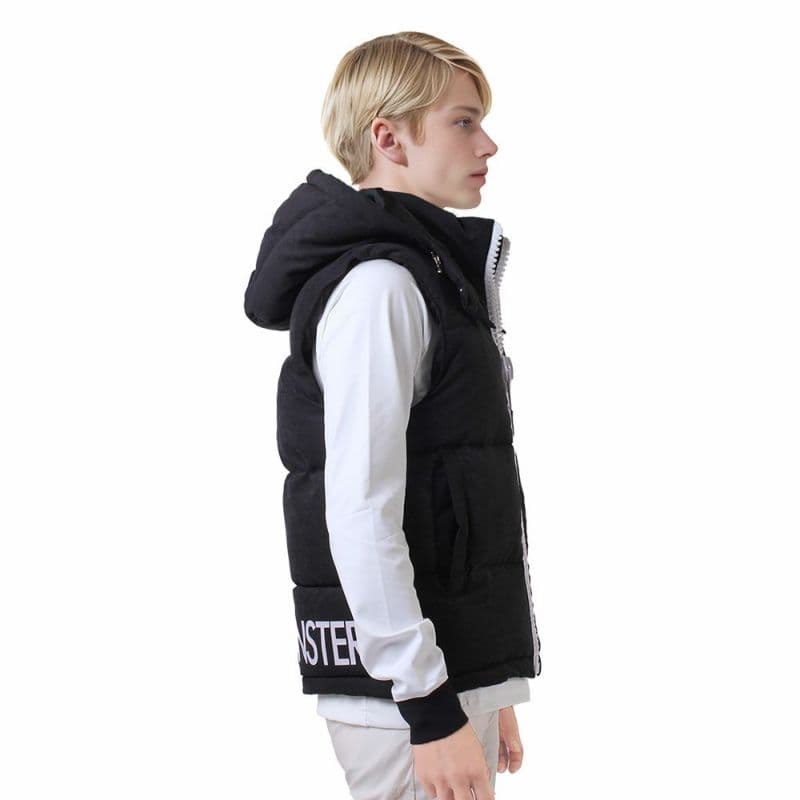 【Men's】ビッグファスナー中綿ベスト