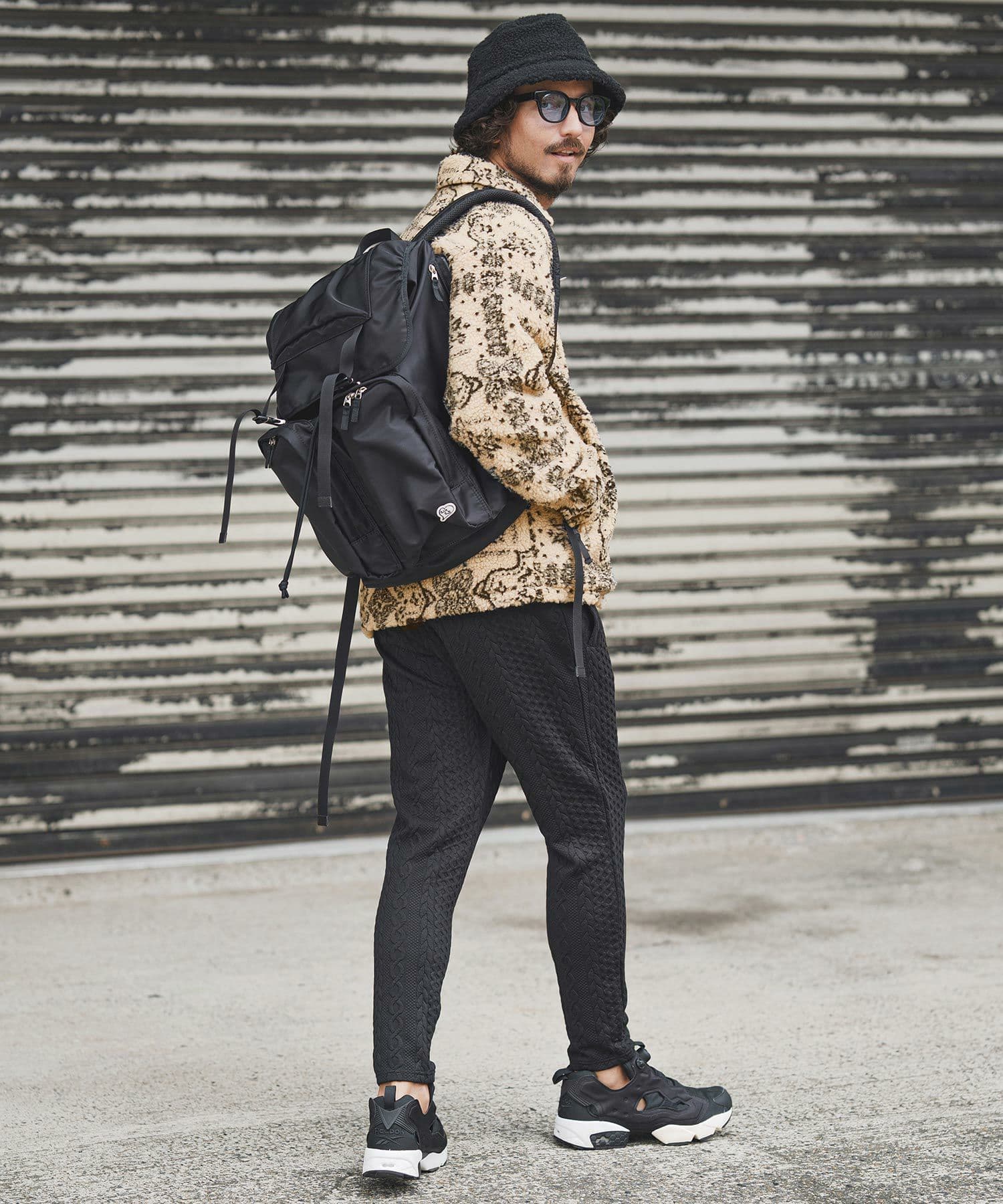 【Men's】ケーブルニットパンツ