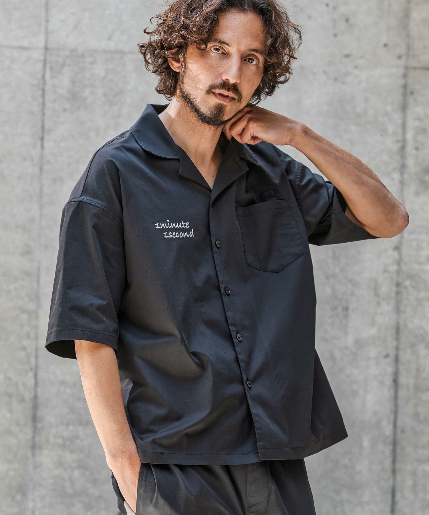 【Men's】オープンカラーシャツ