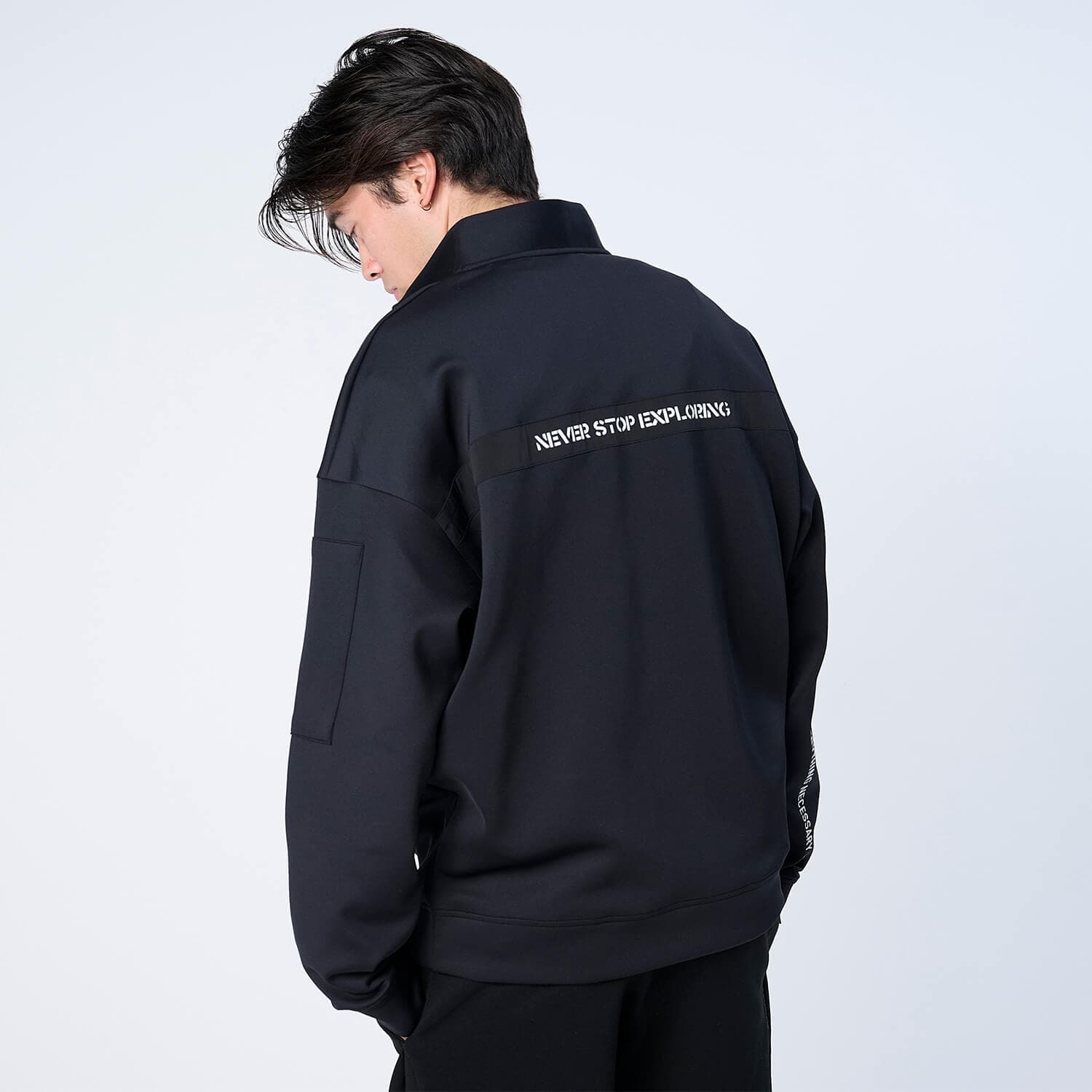 【Unisex】XP-AIR HALFZIP エアテンション® ハーフジップスウェット