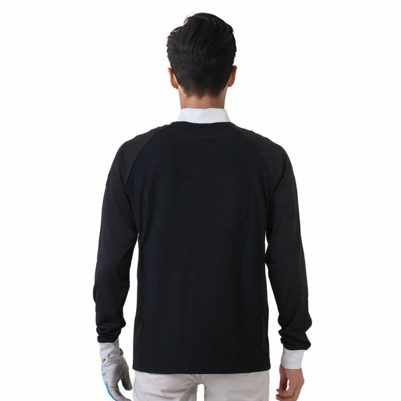 【Men's】マルチパターンロゴ モック長袖CU
