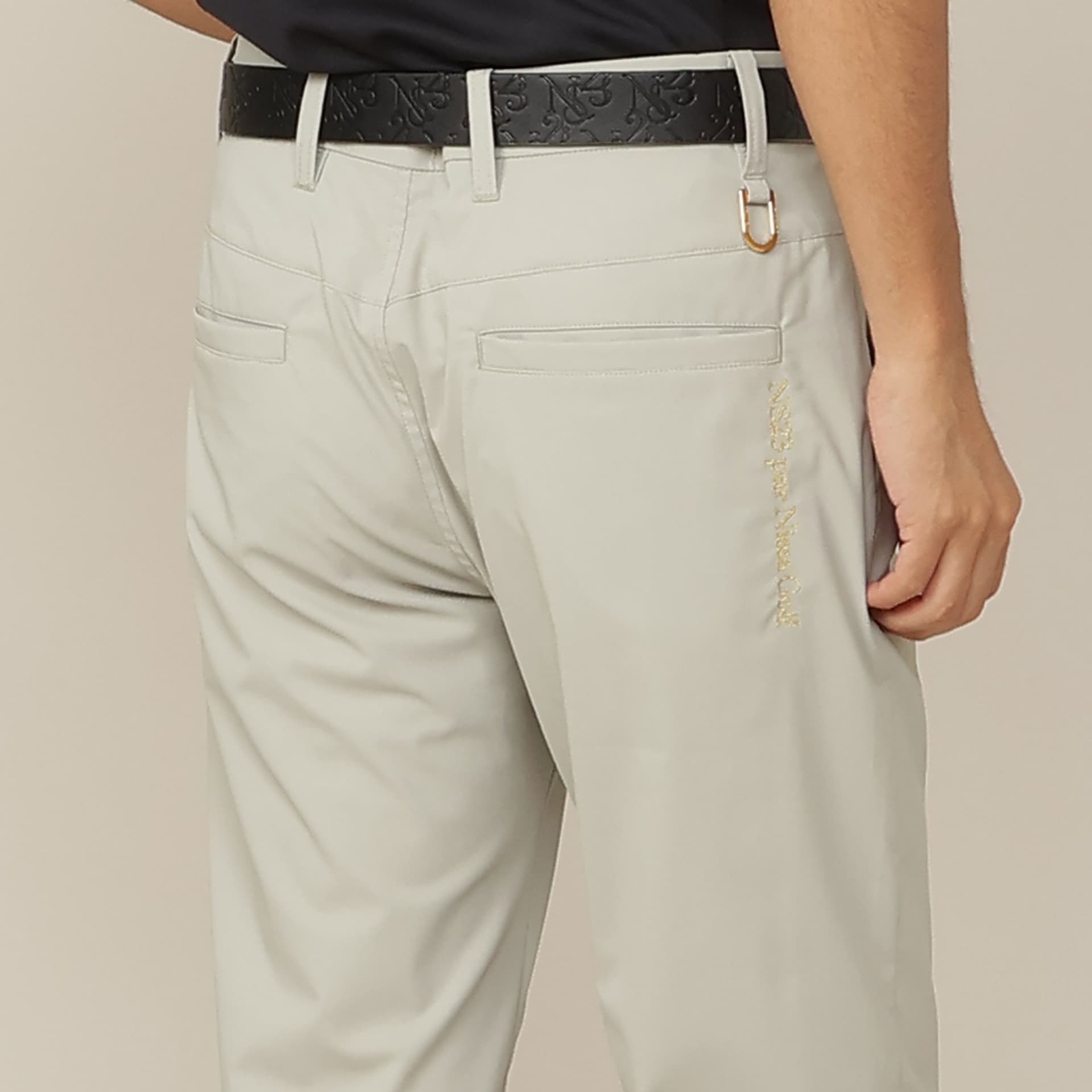 【Men's】【接触冷感/UVカット/透け防止】超フルダル遮熱パンツ