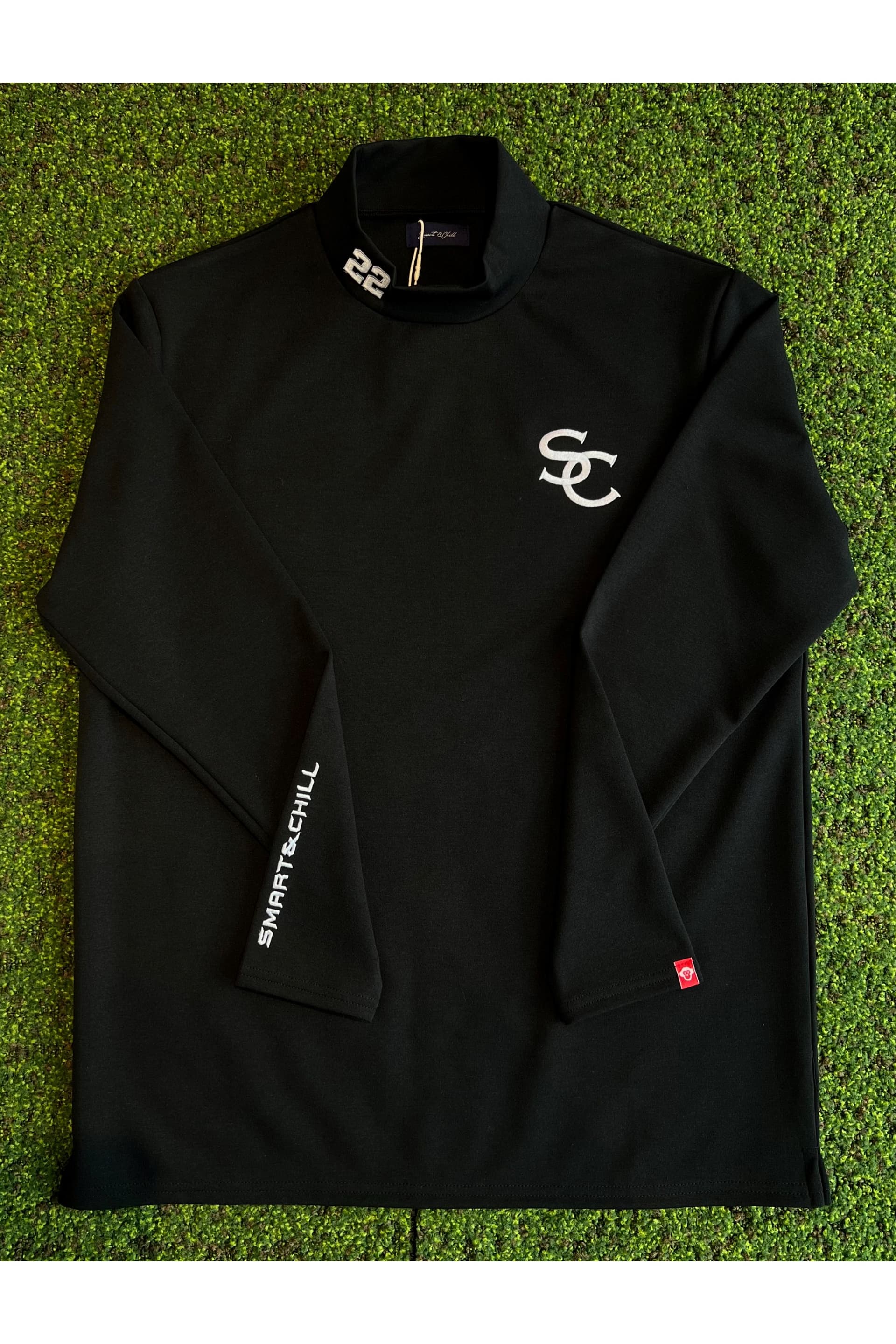 【Men's】モックネックロングスリーブ01