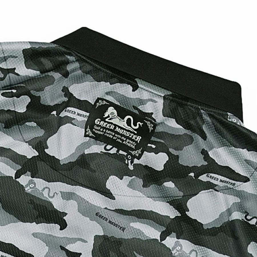 【Men's】アテラカモフラージュ メッシュポロ
