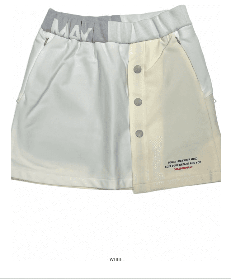 【Women's】バイカラースカート