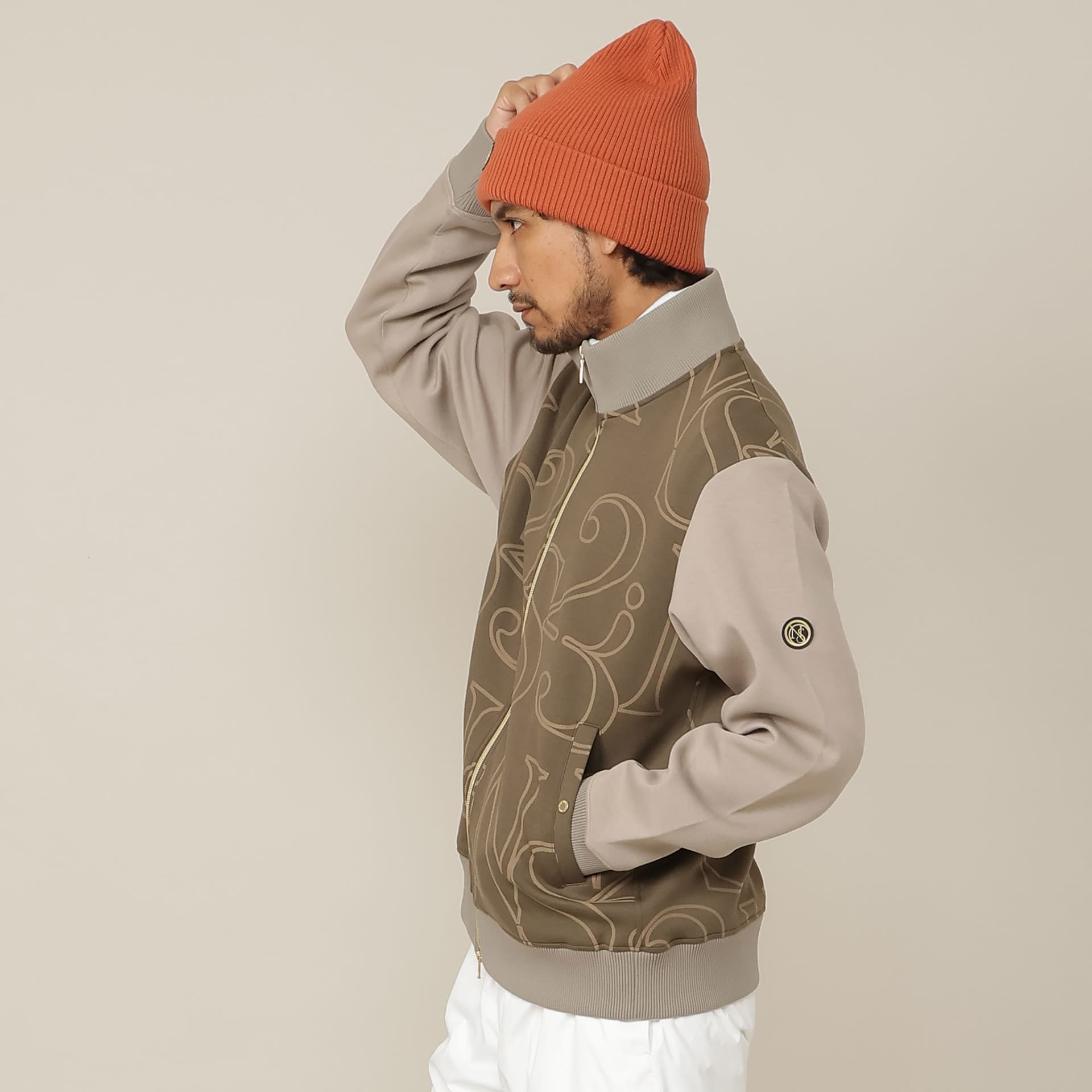 【Men's】NS23フロッキープリントジャージ