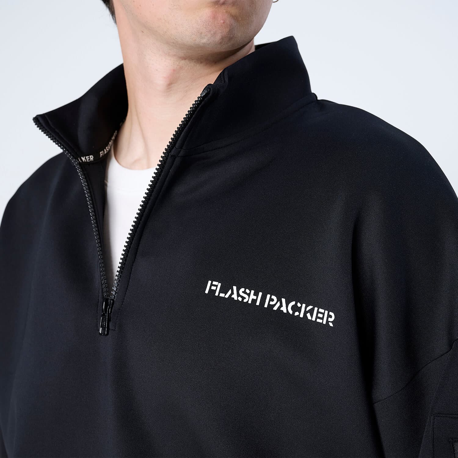 【Unisex】XP-AIR HALFZIP エアテンション® ハーフジップスウェット