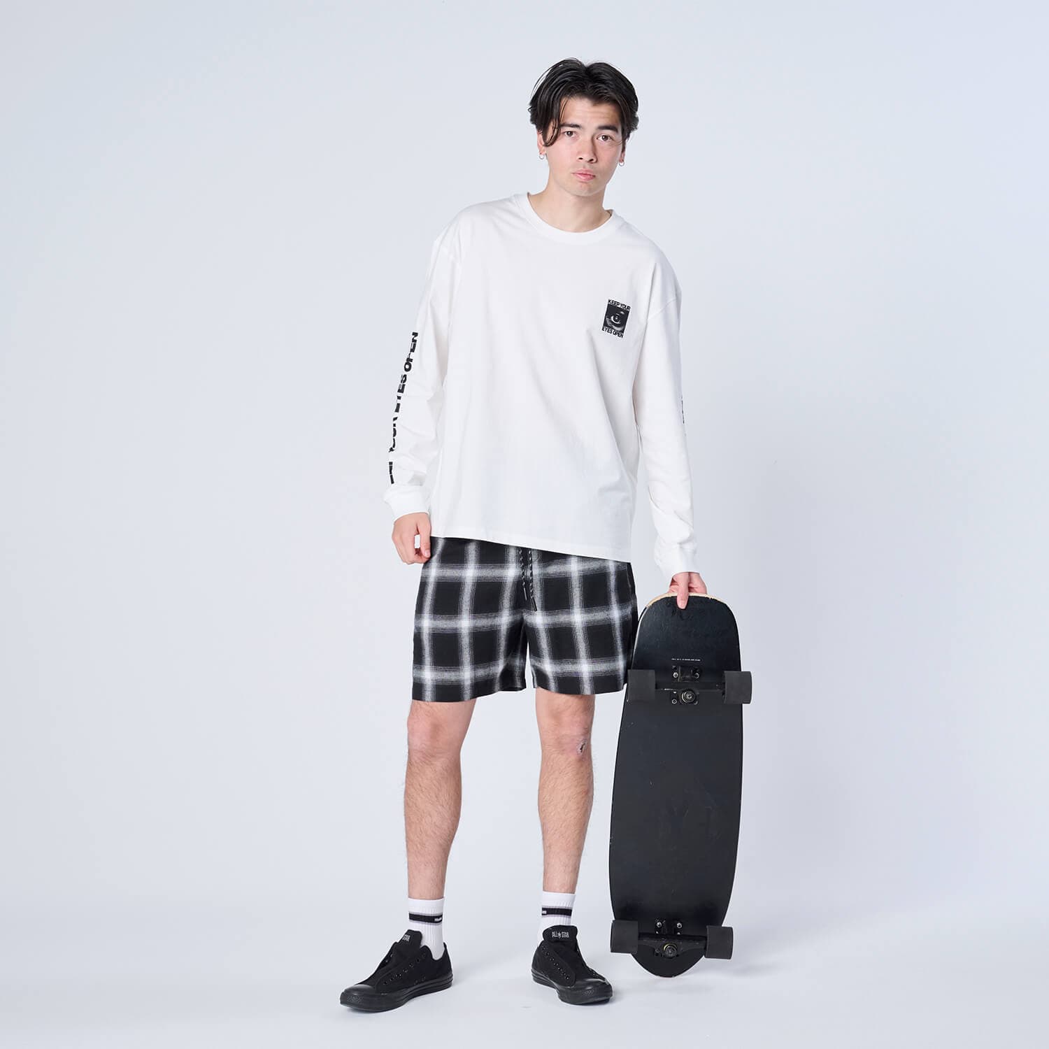 【Unisex】XNHP-UK EASY(オンブレチェック イージーショーツ)