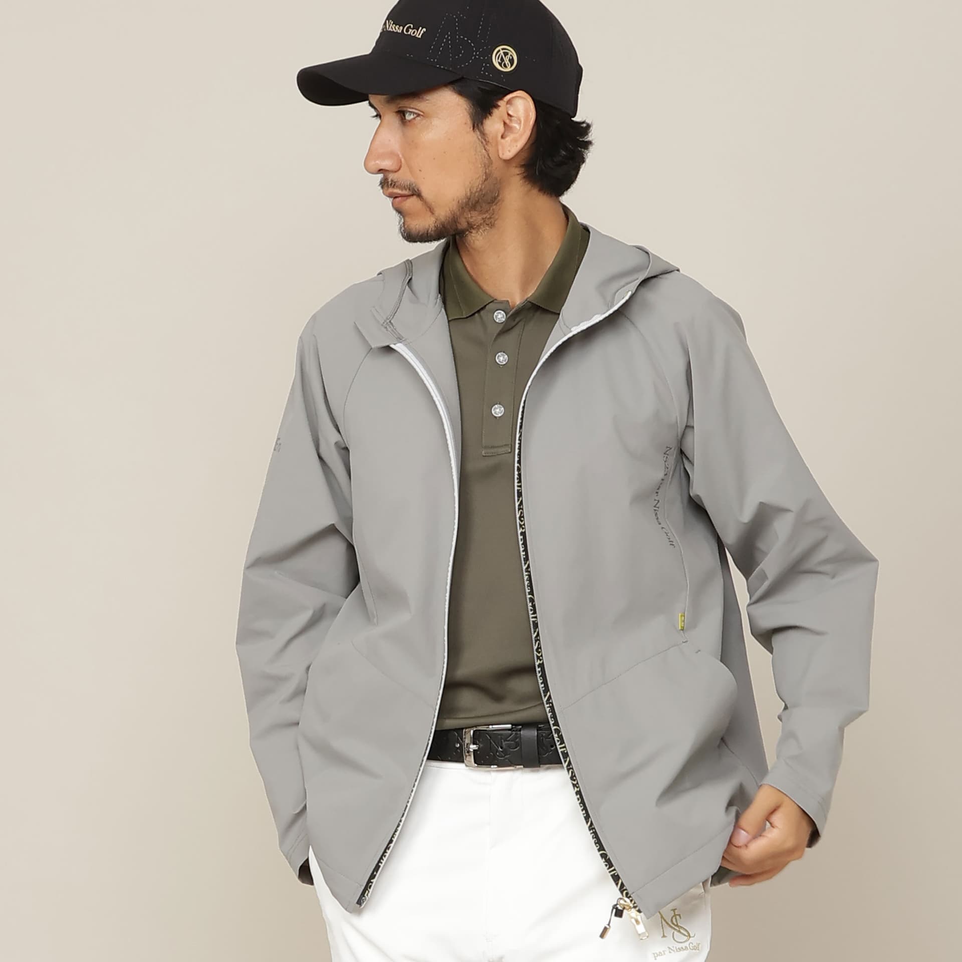【Men's/伸縮性◎】AddElm ZIPパーカー