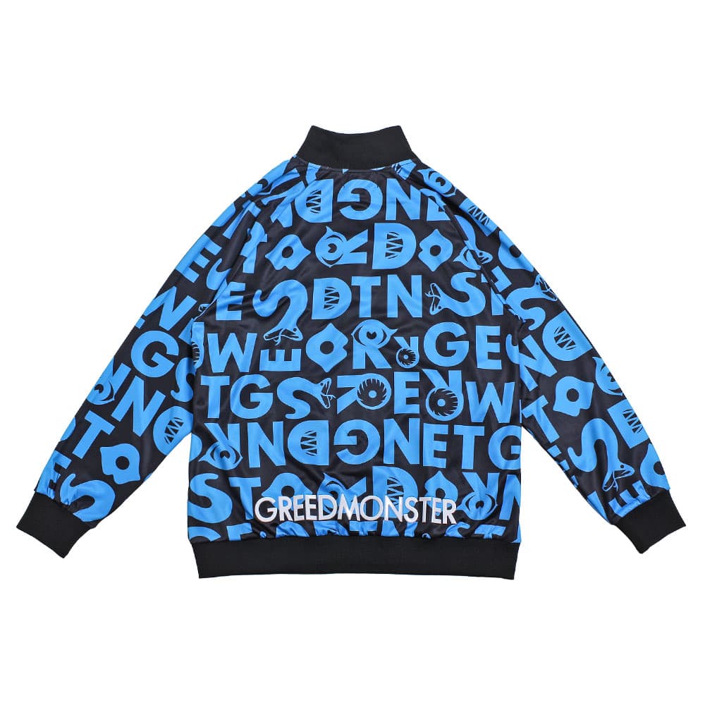 【Men's】総柄プリント トラックJK