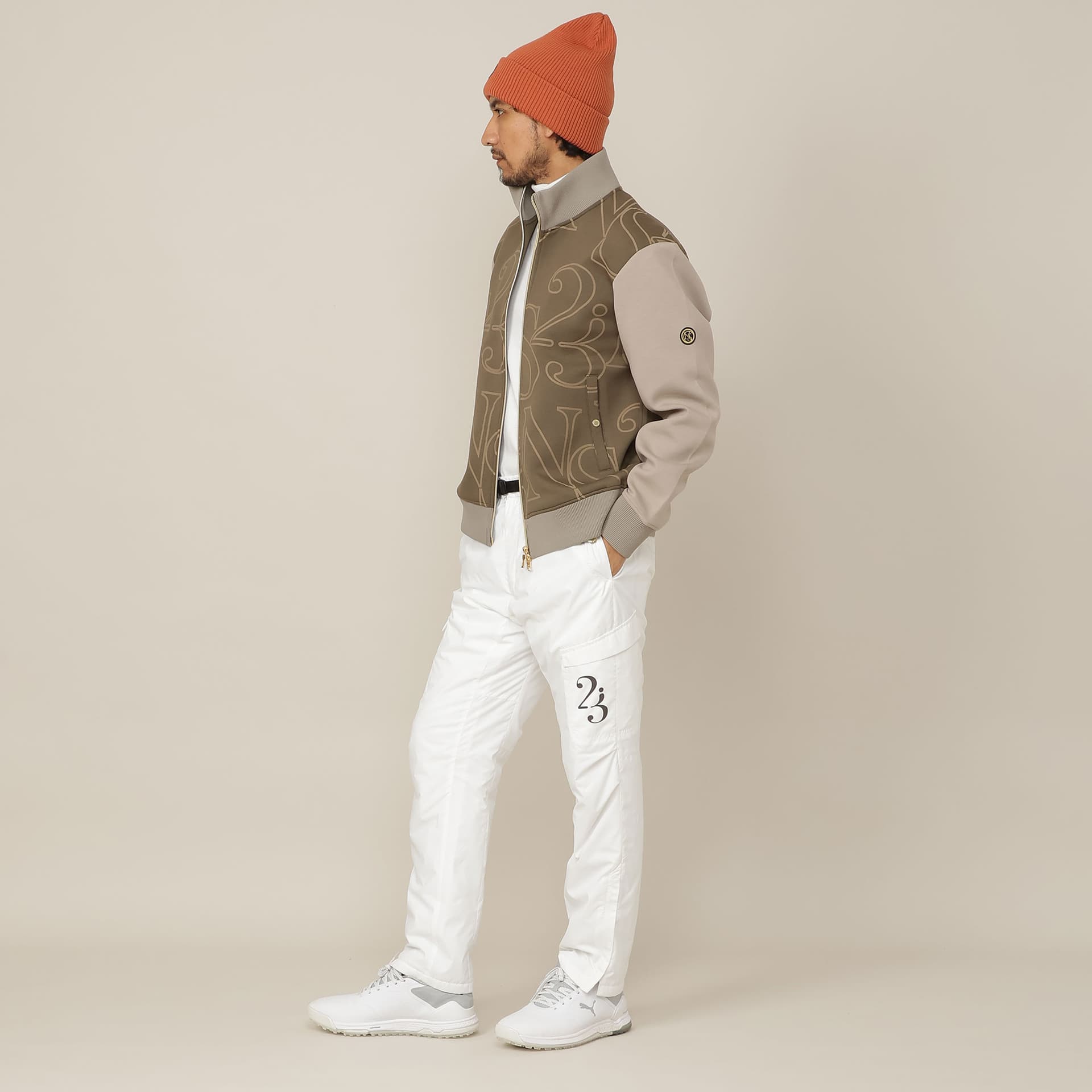 【Men's】NS23フロッキープリントジャージ
