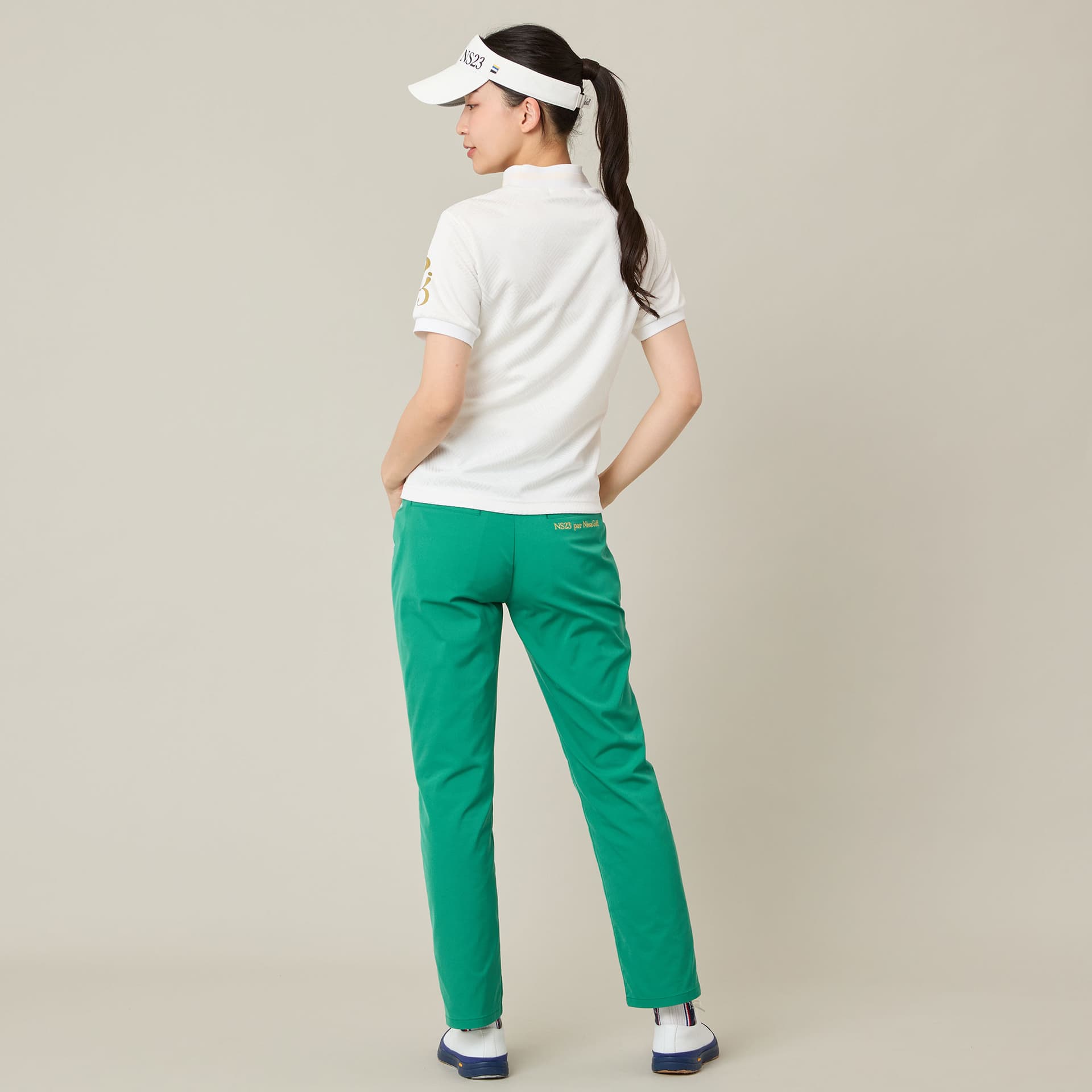 【Women's】ロゴジャカードモックネック