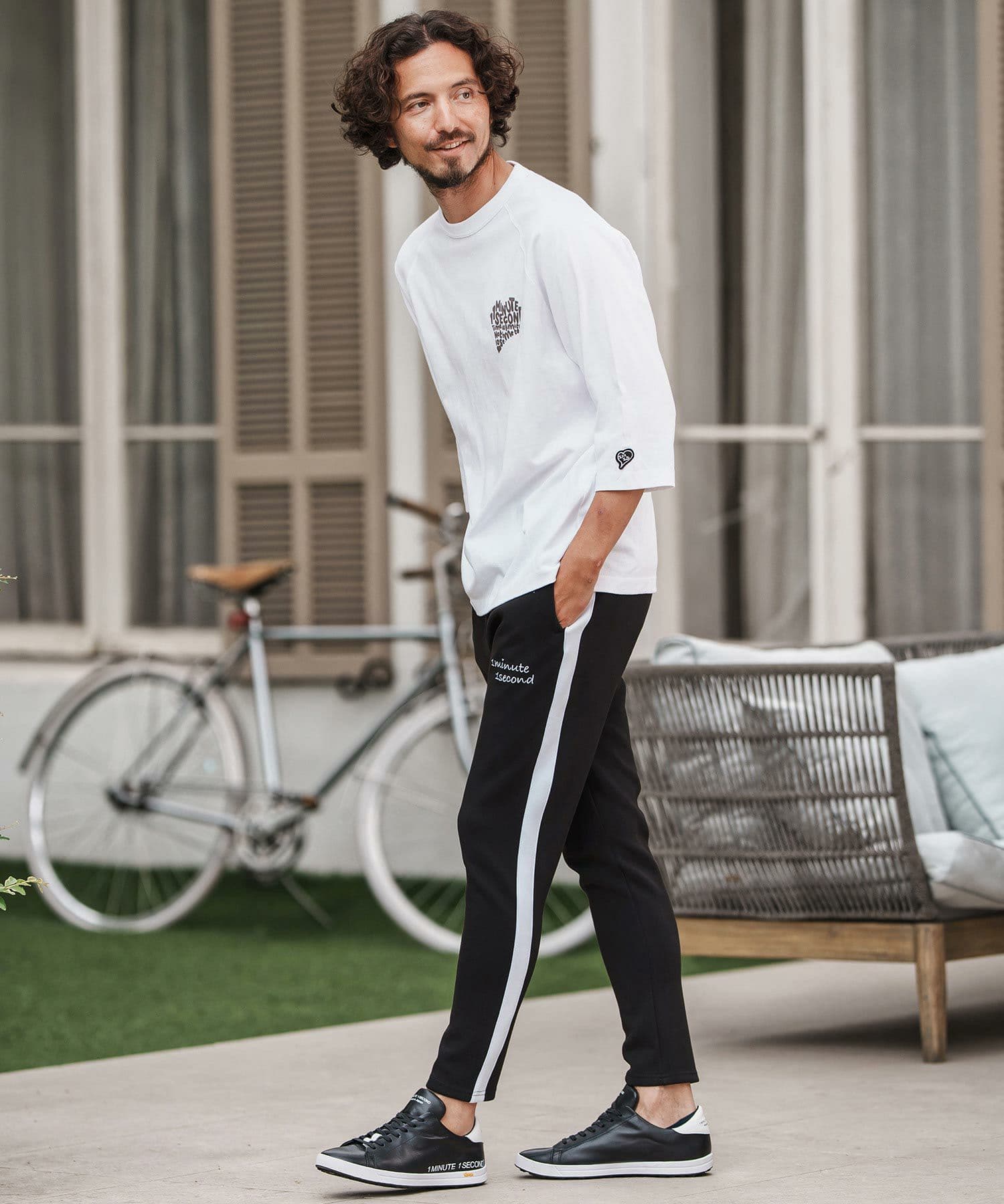 【Men's】ダンボールニットラインイージーパンツ