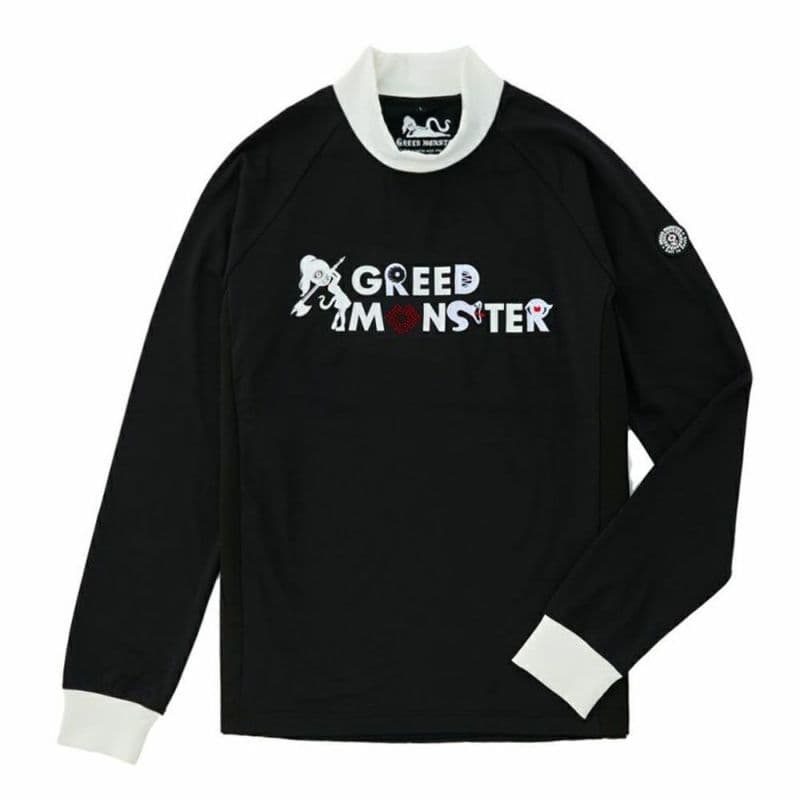 【Men's】マルチパターンロゴ モック長袖CU