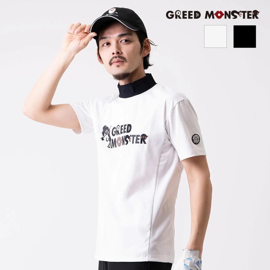 【Men's】マルチパターンロゴ モックT