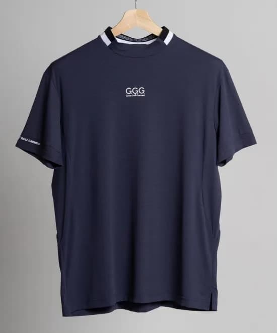 【Men's】オールメッシュモックネック