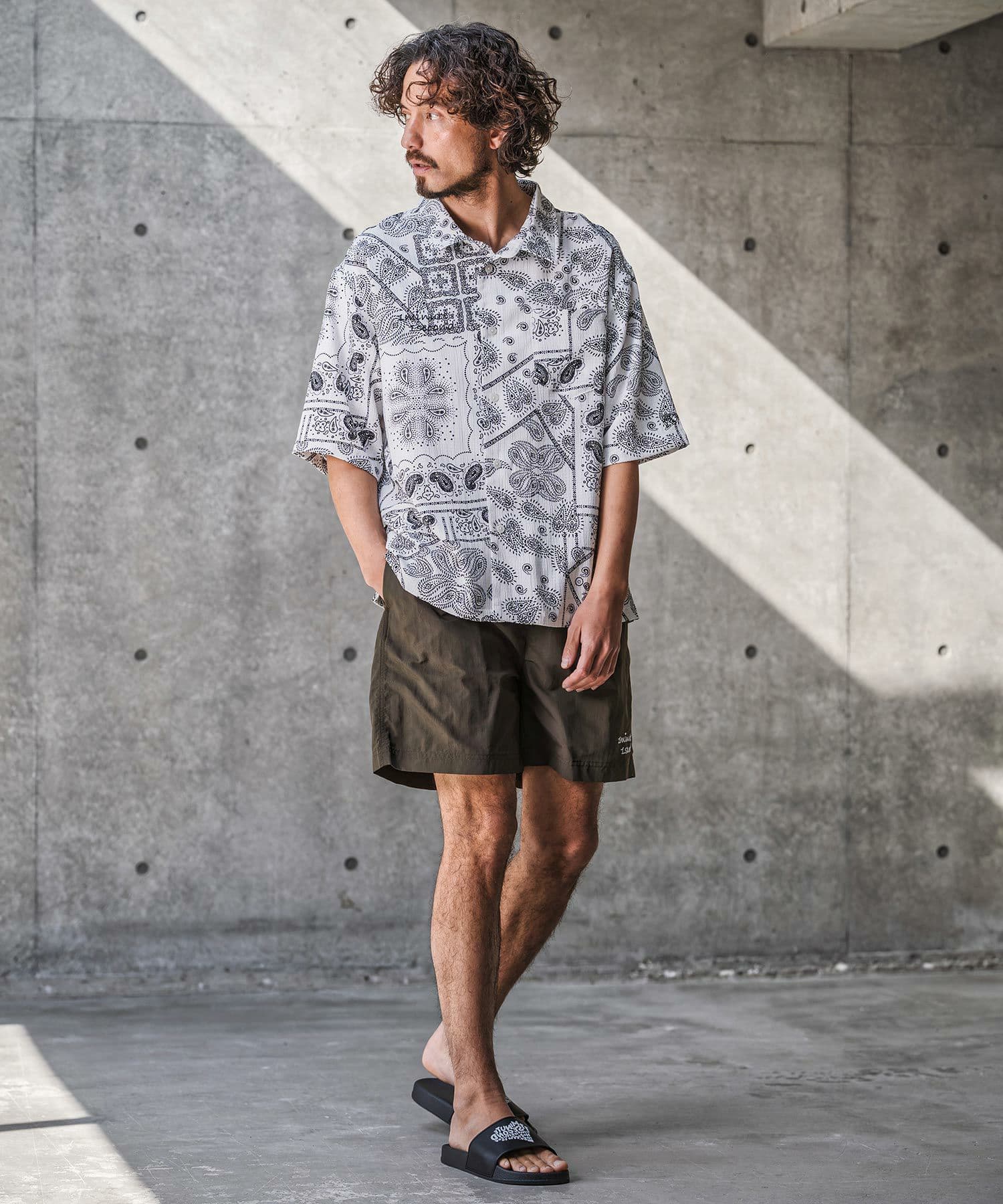 【Men's】バンダナ柄シャツ