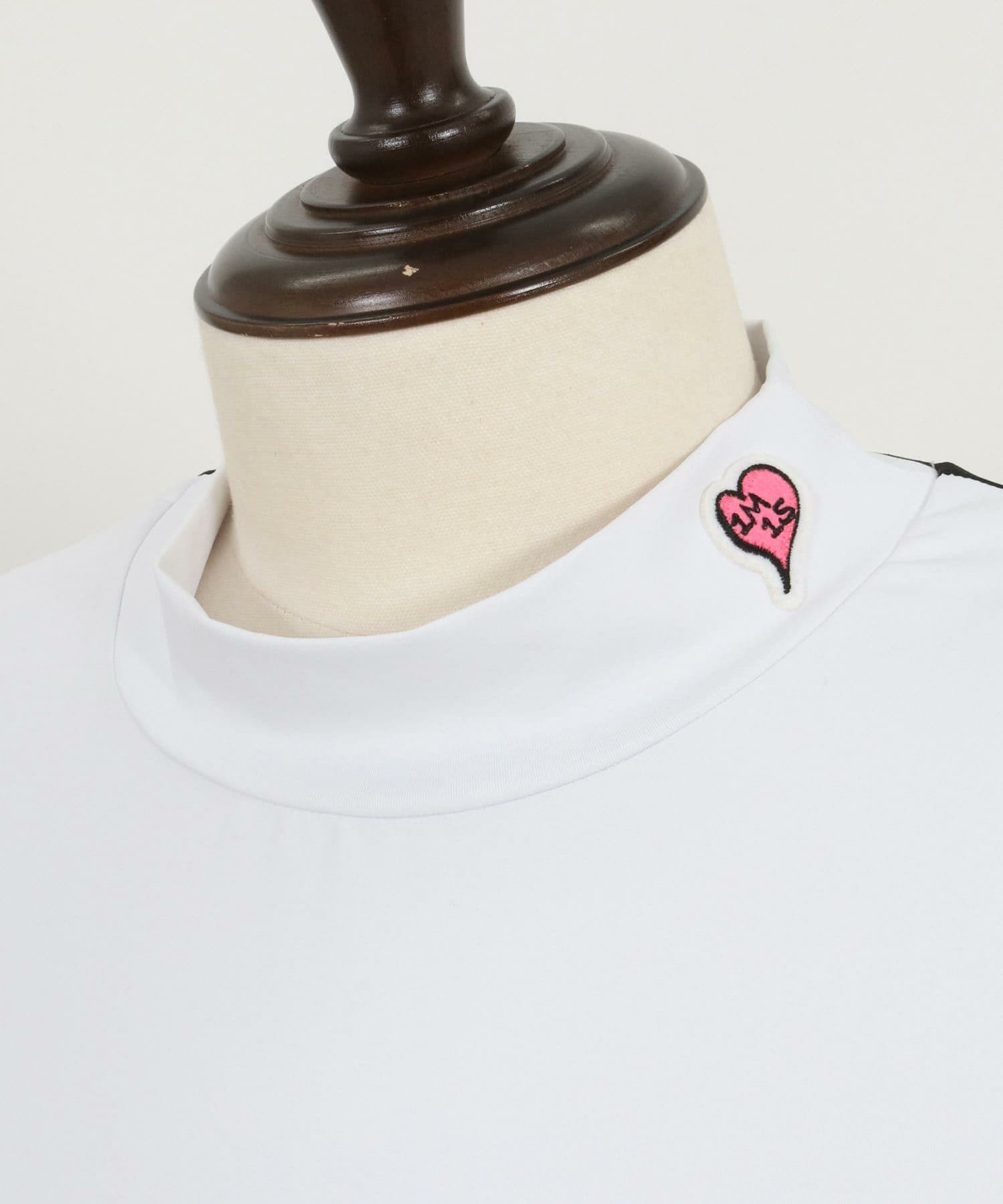 【Men's】長袖モックネックカットソー