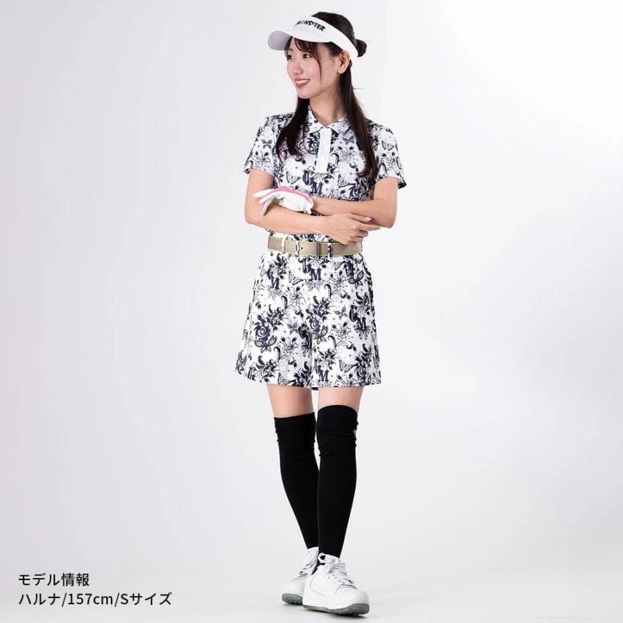 【Women's】バタフライパターン ポロ