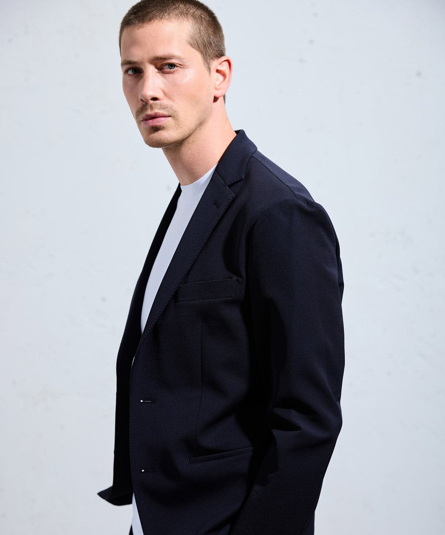 【Men's】テックニット ストレッチ ジャケット
