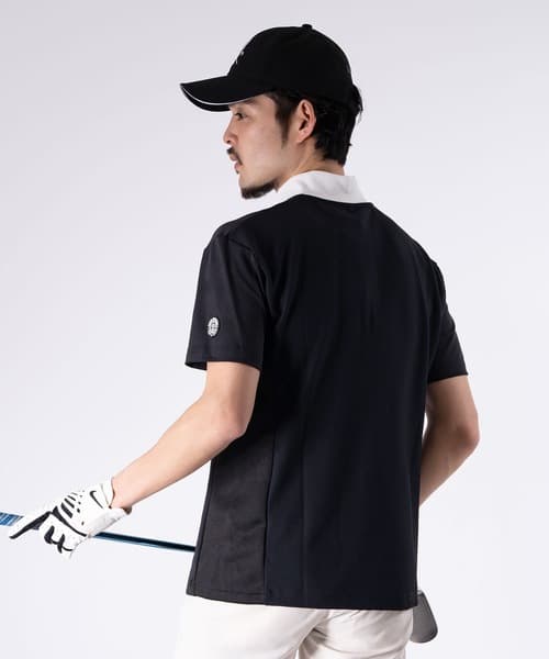 【Men's】マルチパターンロゴ モックT