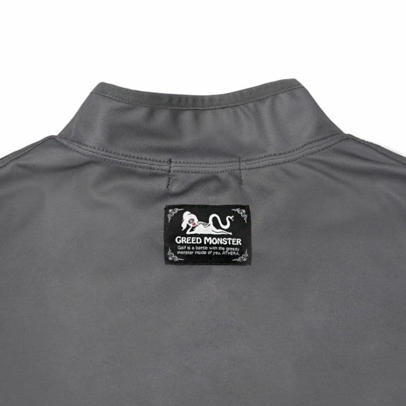 【Women's】レースパッチロゴ モック長袖CU