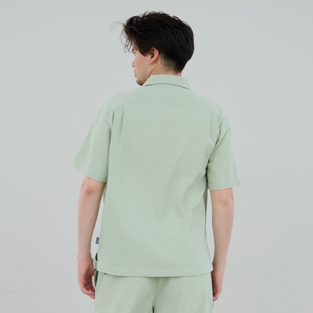 【Unisex】XW-SHIRTS(ワッフル・アロハシャツ)
