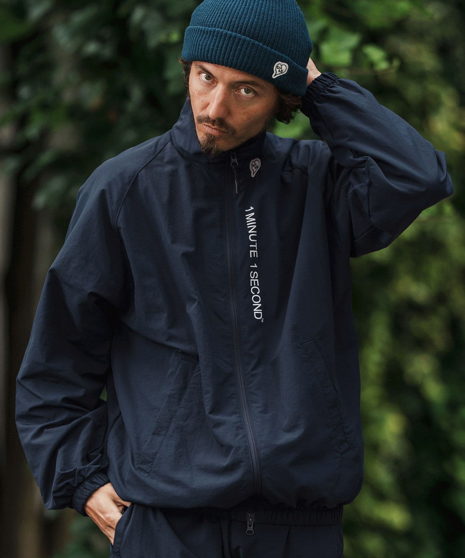 【Men's】ナイロンスタンドカラージャケット