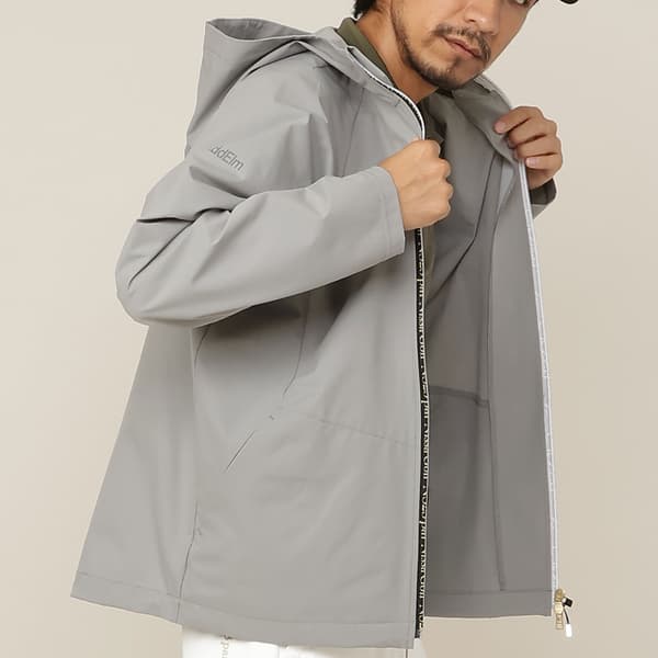 【Men's/伸縮性◎】AddElm ハーフZIPモック