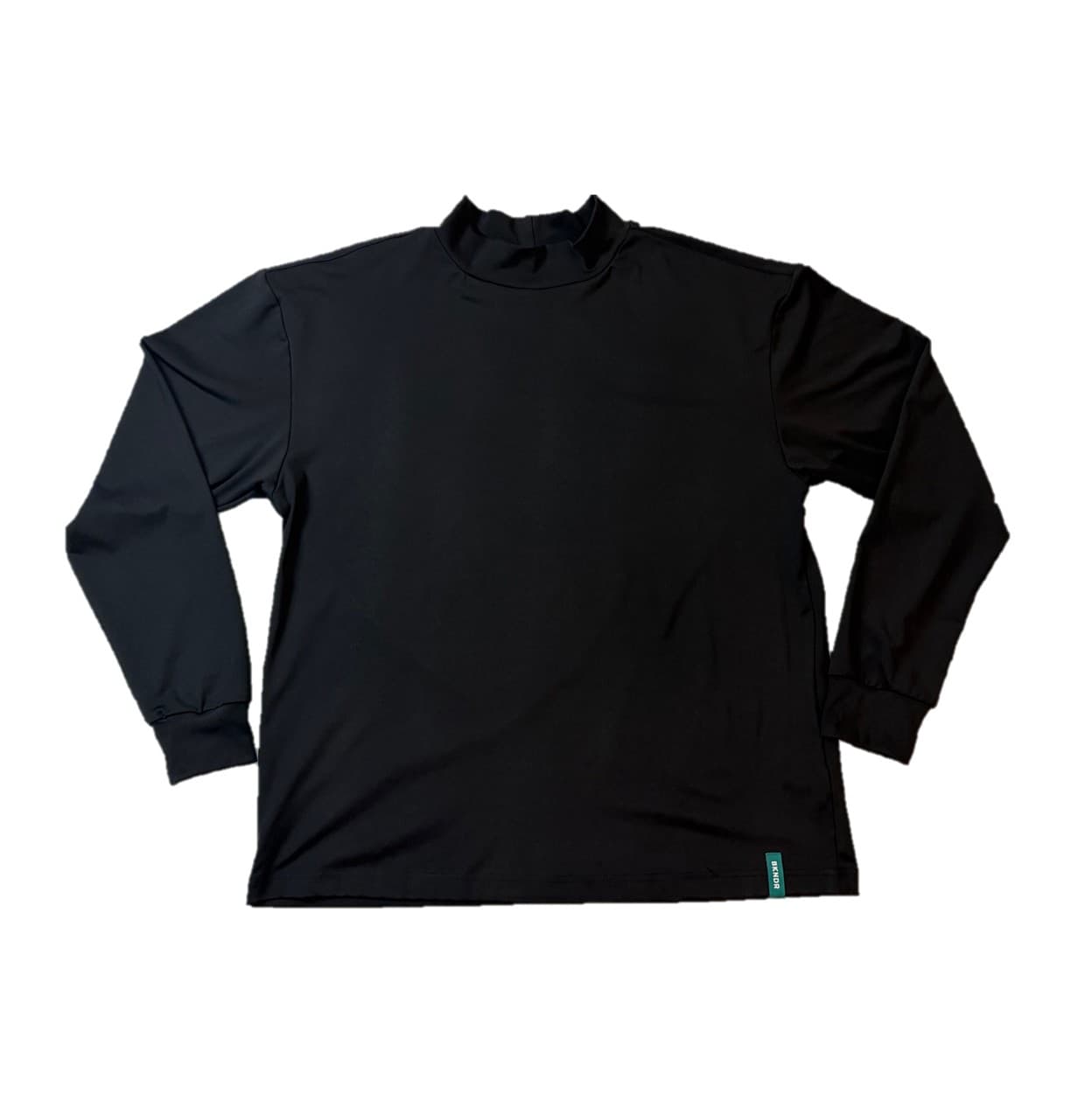 【Men's】ロングスリーブモックネックシャツ