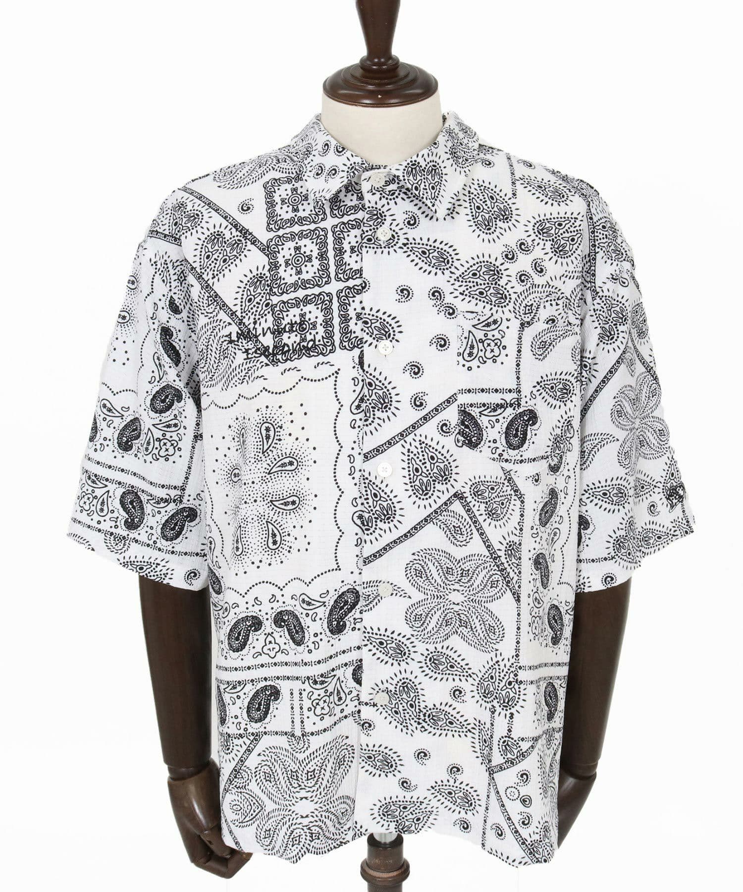 【Men's】バンダナ柄シャツ