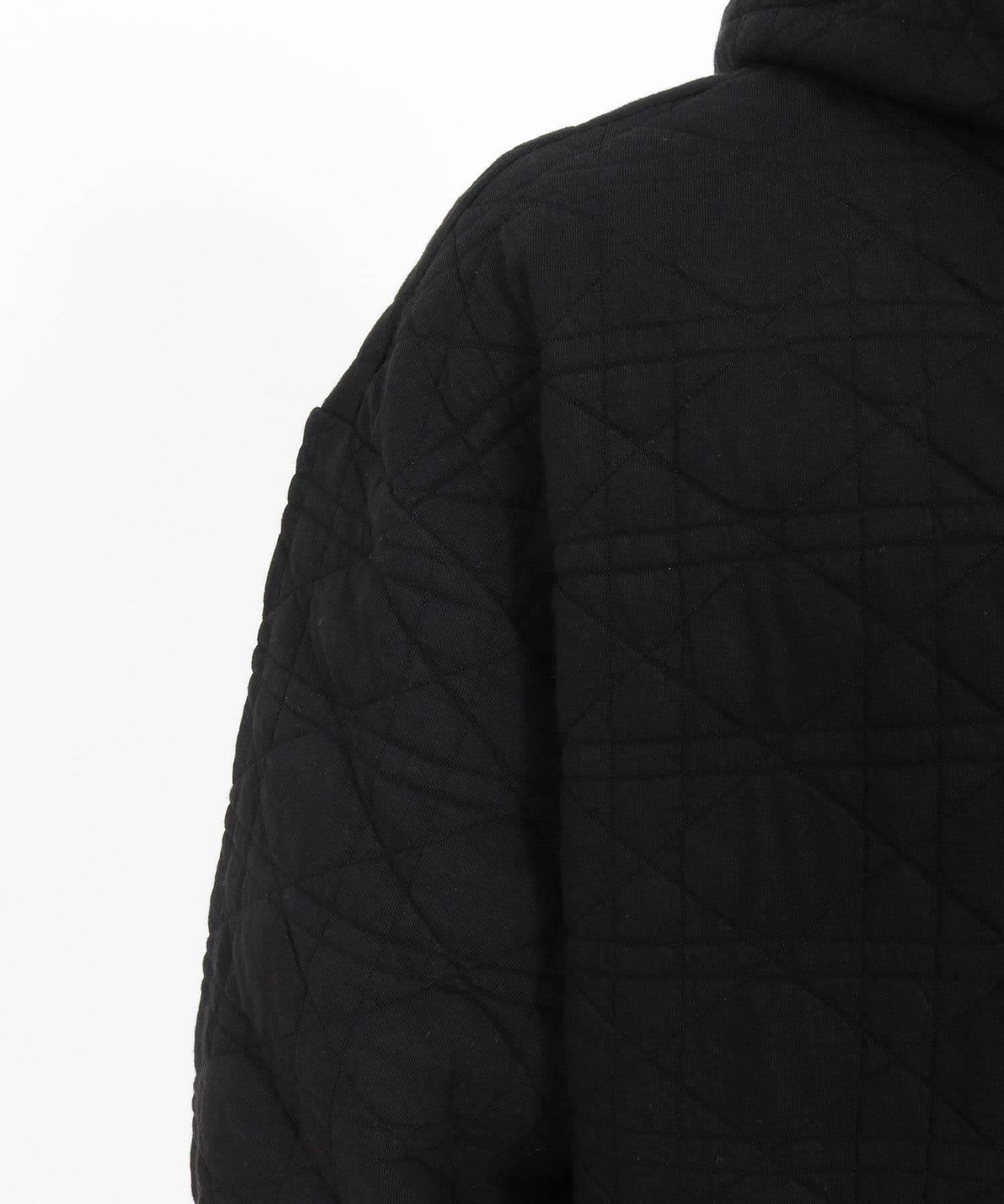 【Men's】キルティングサイドジップパーカー
