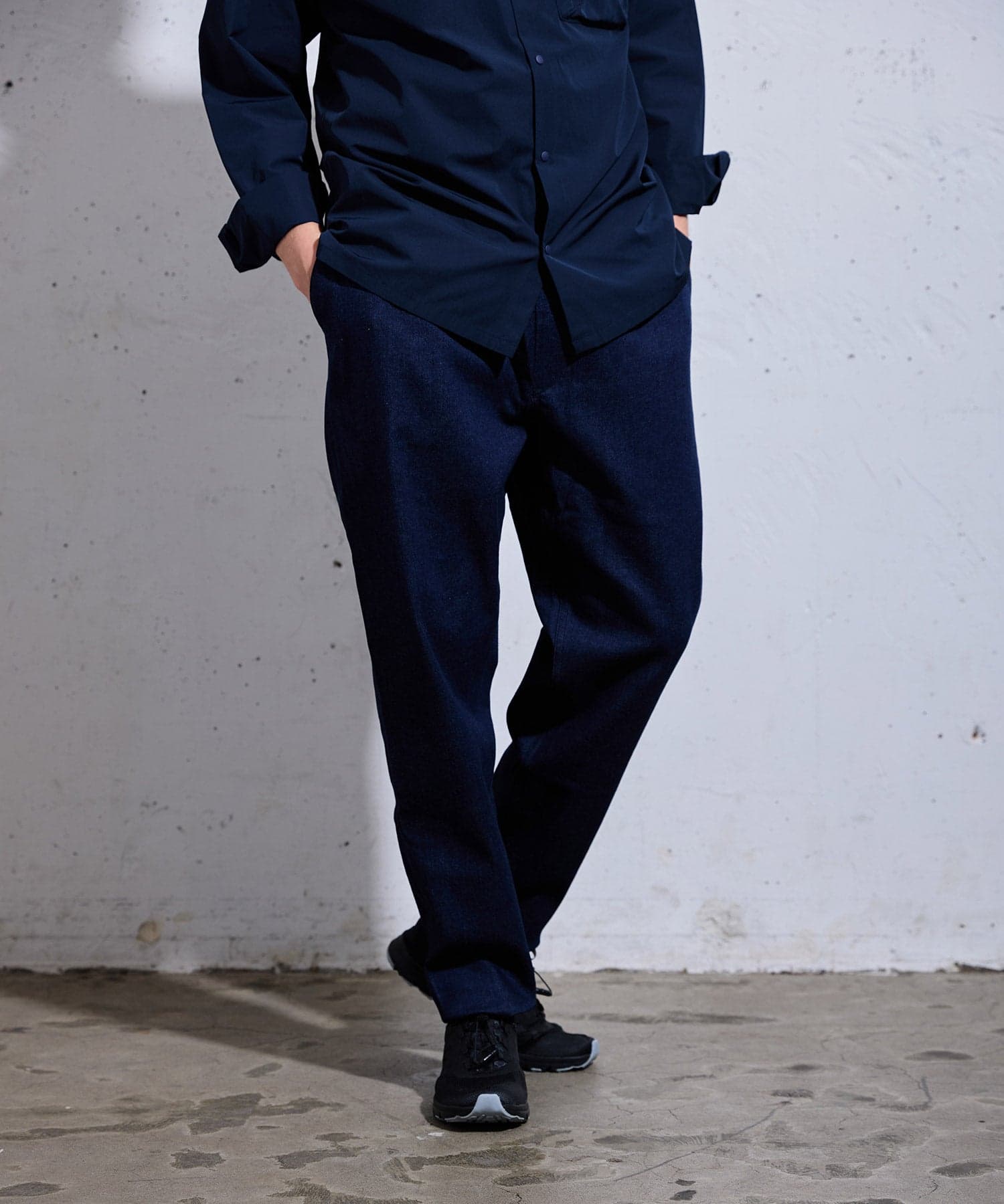 【Men's】ストレッチ デニム イージーパンツ