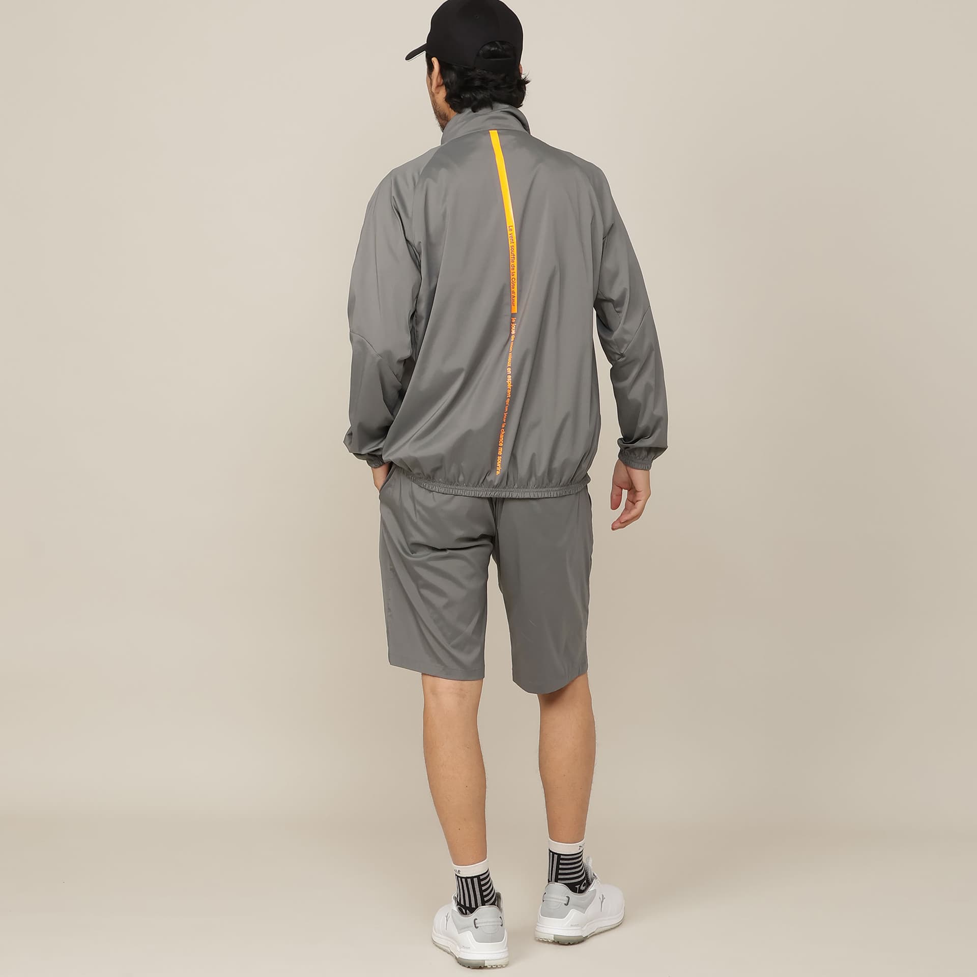 【Men's】【セットアップ対応】軽量ストレッチブルゾン