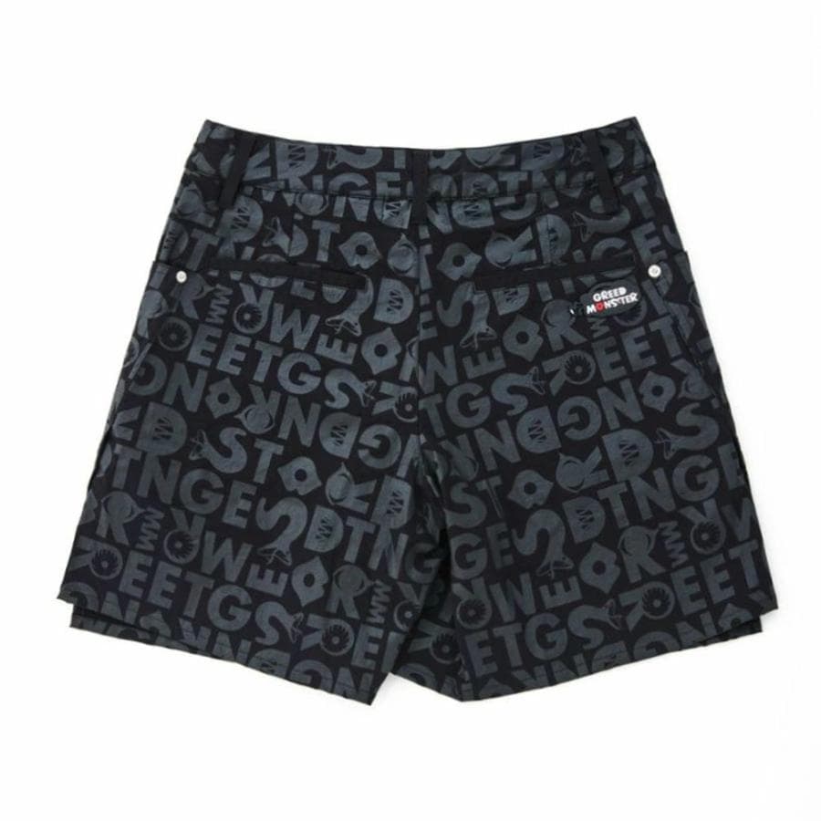 【Women's】パネルプリント スカートパンツ
