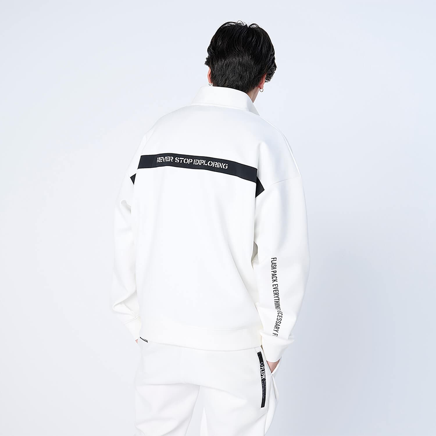 【Unisex】XP-AIR HALFZIP エアテンション® ハーフジップスウェット
