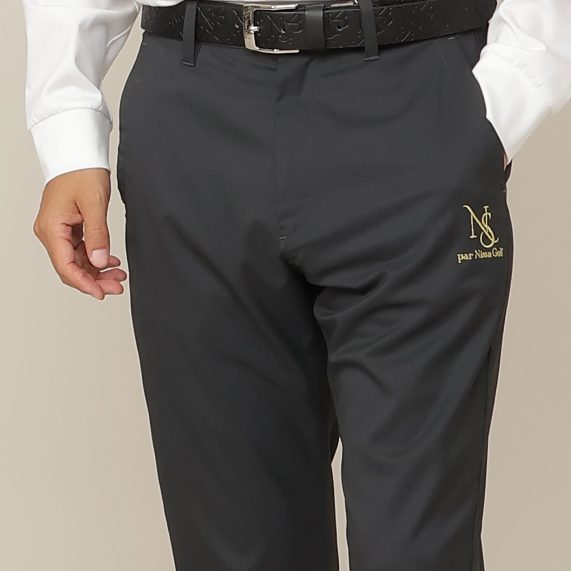 【Men's】【接触冷感/UVカット/透け防止】超フルダル遮熱パンツ