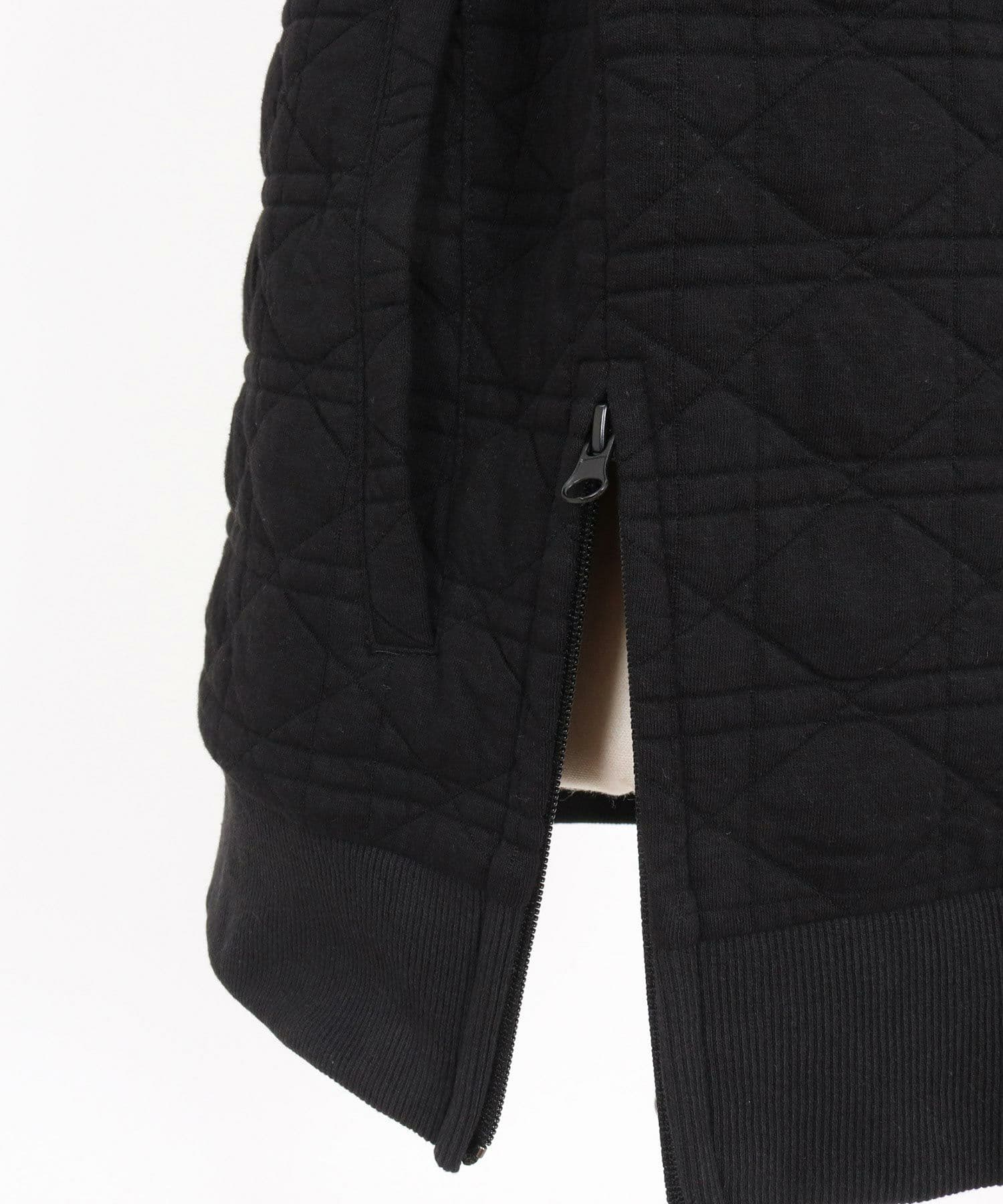 【Men's】キルティングハーフジッププルオーバー