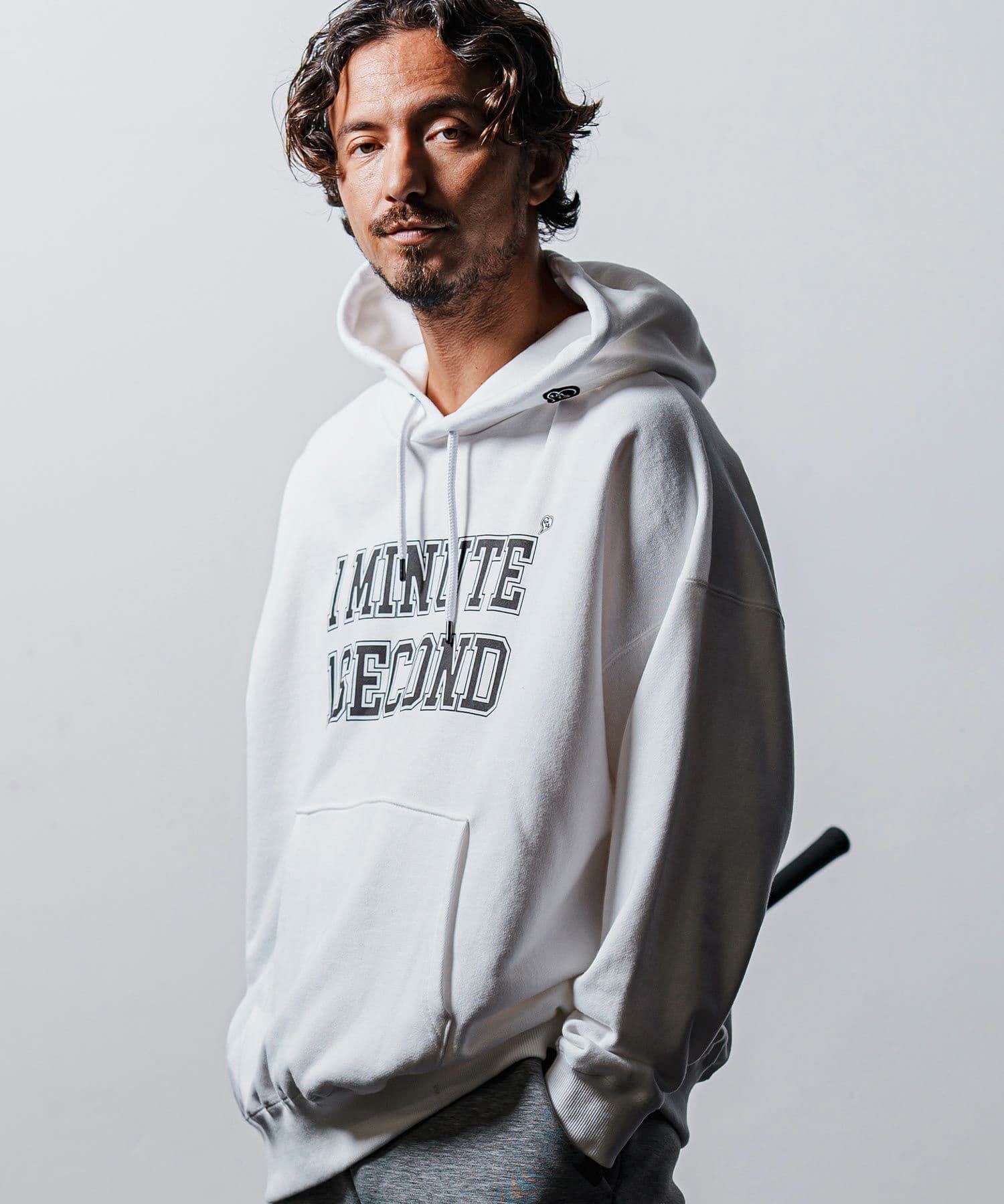 【Men's】カレッジロゴパーカー