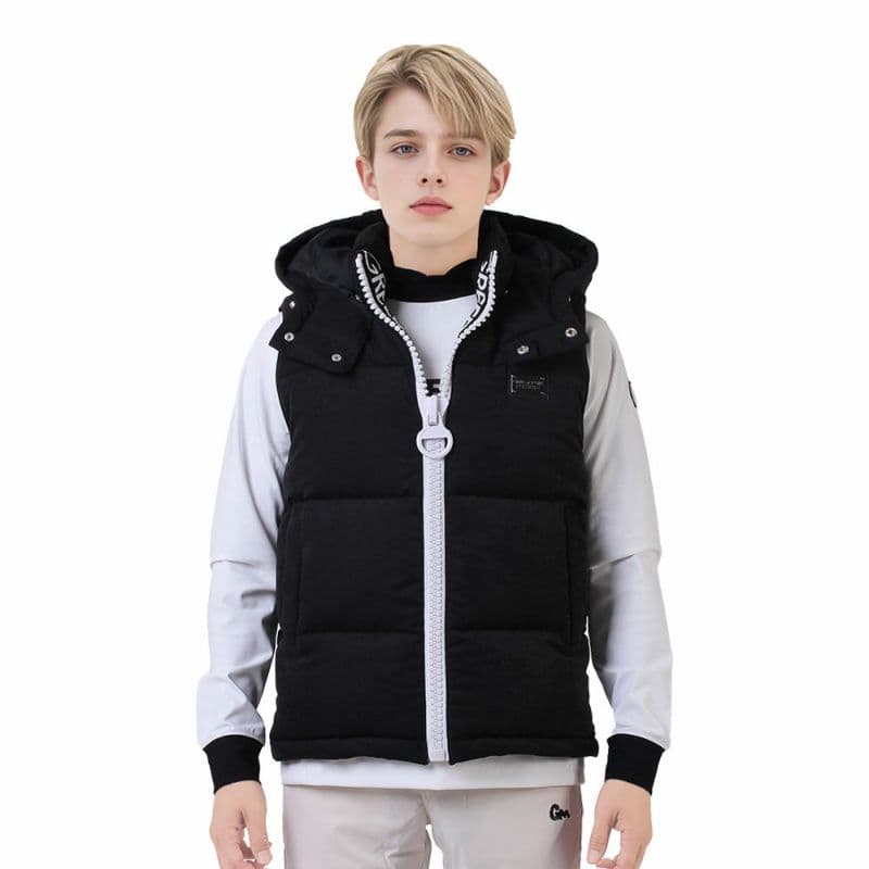 【Men's】ビッグファスナー中綿ベスト