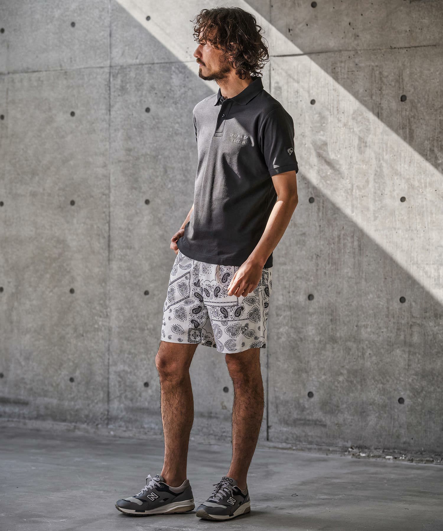 【Men's】バンダナ柄ショートパンツ