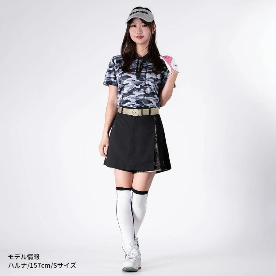 【Women's】アテラカモフラージュ メッシュポロ