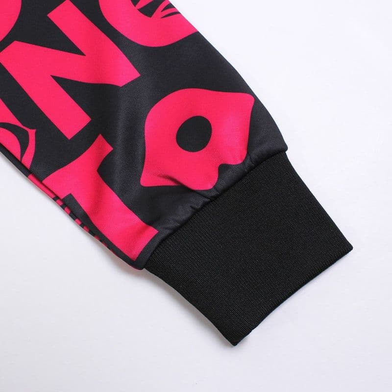 【Women's】総柄プリント トラックJK