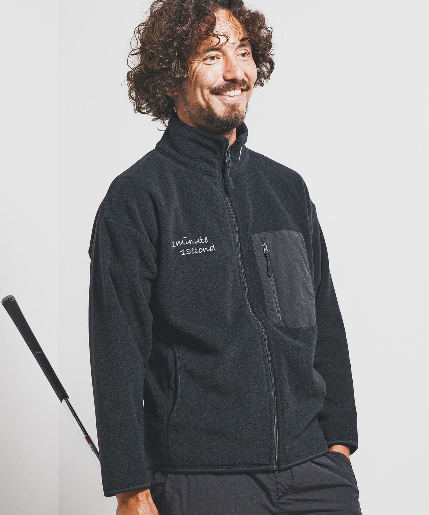 【Men's】フリースジップジャケット